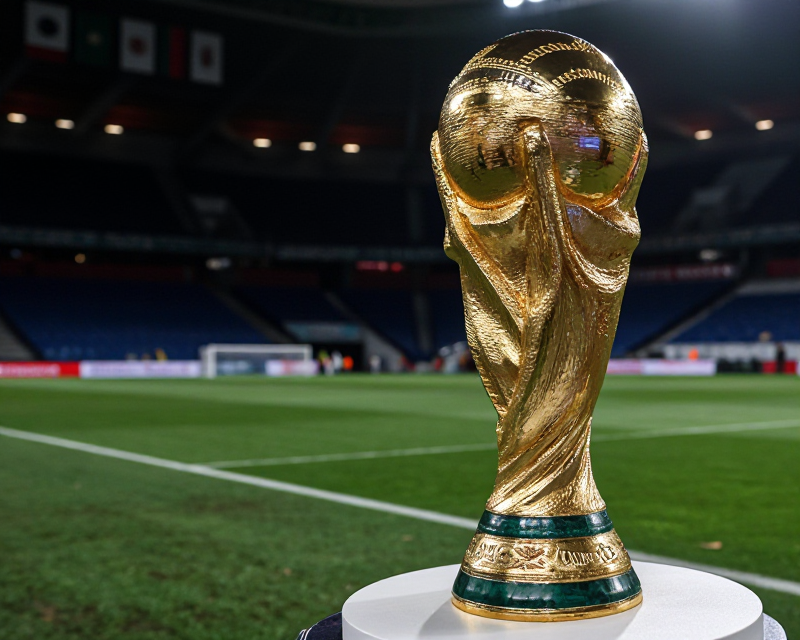 World Cup Trophy Tension