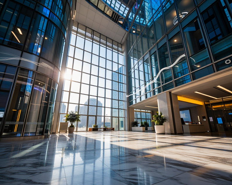 Modern Corporate Lobby