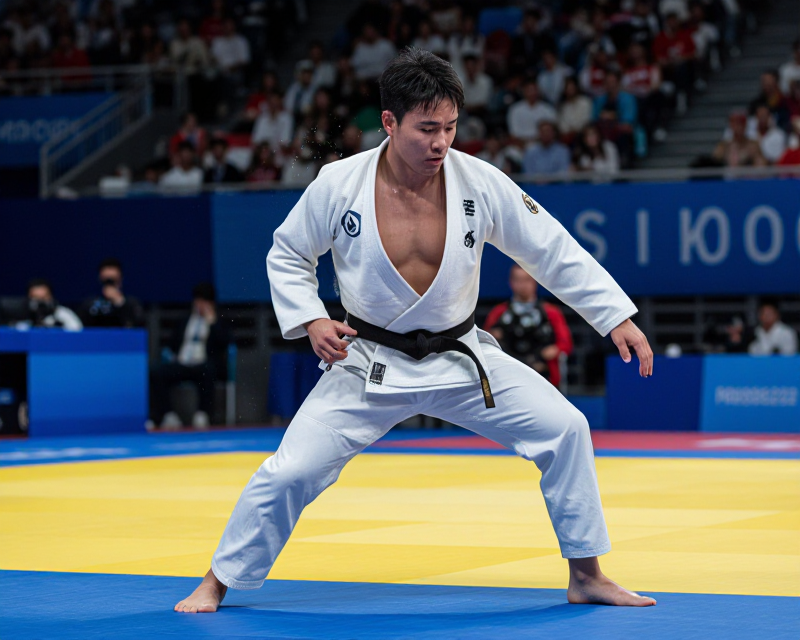 South Korean Ju-jitsu Victory Atmosphere