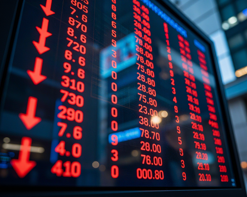 Stock Market Decline in Seoul
