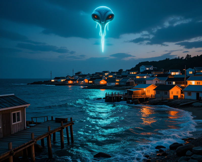 Cinematic Sci-Fi Scene for Movie Hope