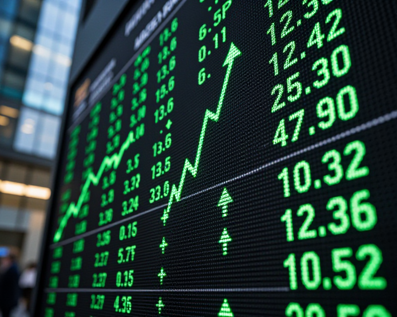 Rising KOSDAQ Market Trend