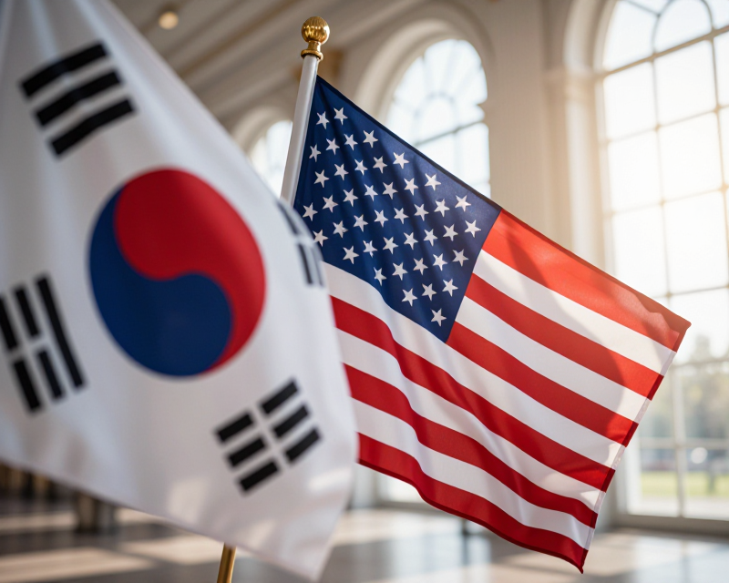 South Korea and US Alliance Symbolism