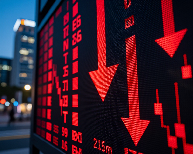Stock Market Decline in Seoul