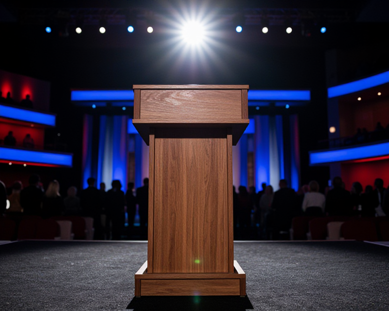 Political Convention Atmosphere