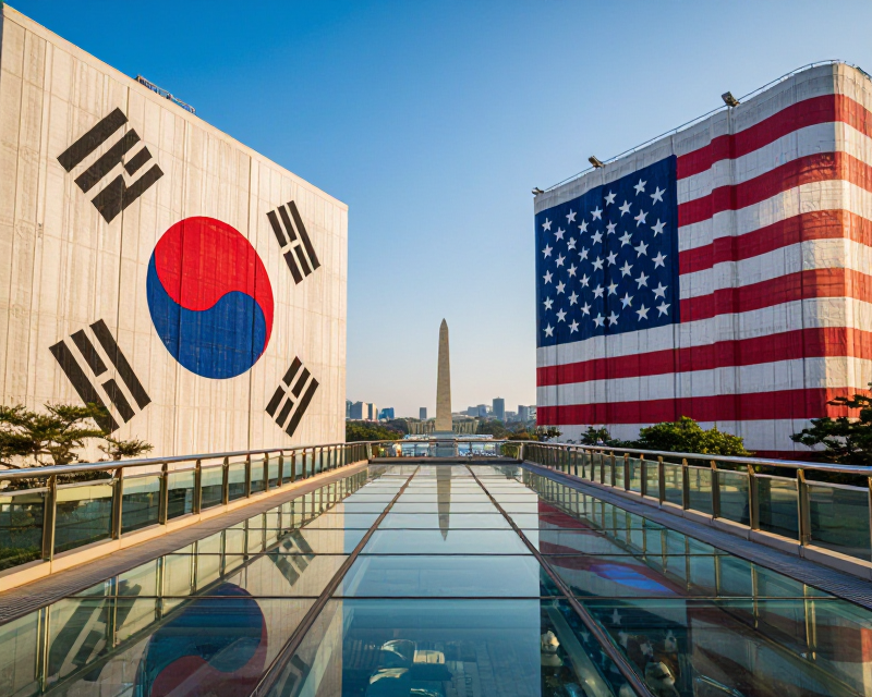 Symbolic connection of Korea and US