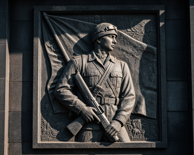 Memorial Plaque in Russia