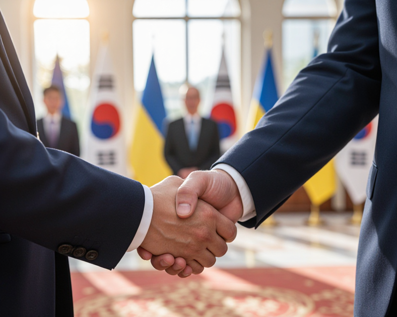 Diplomatic Summit Atmosphere