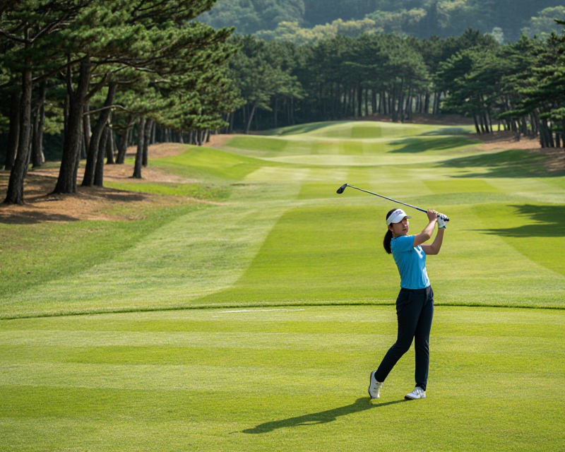Professional Golfer at Pine Beach