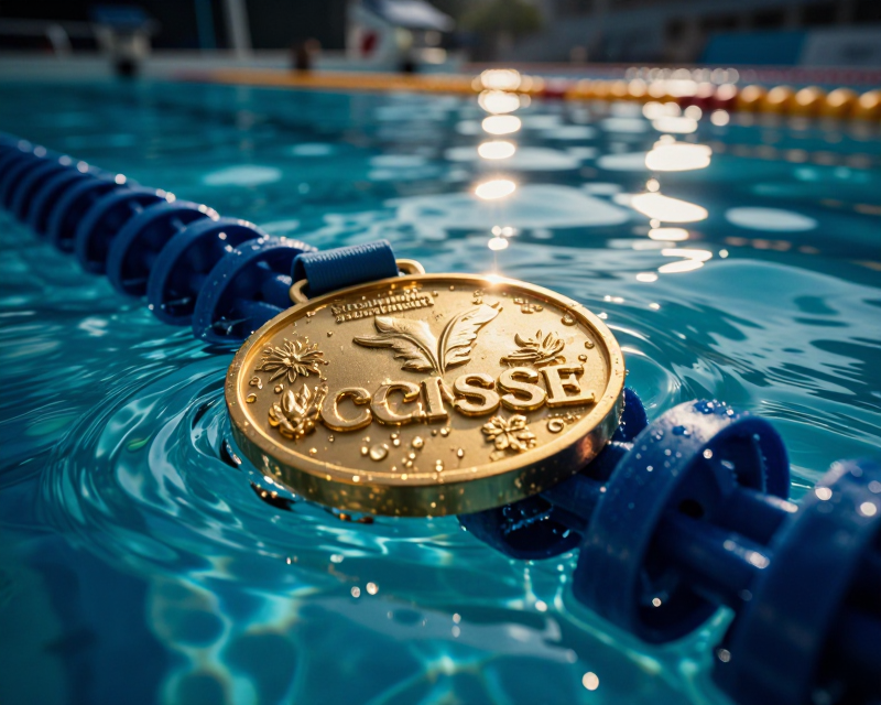 Symbolic Swimming Medal