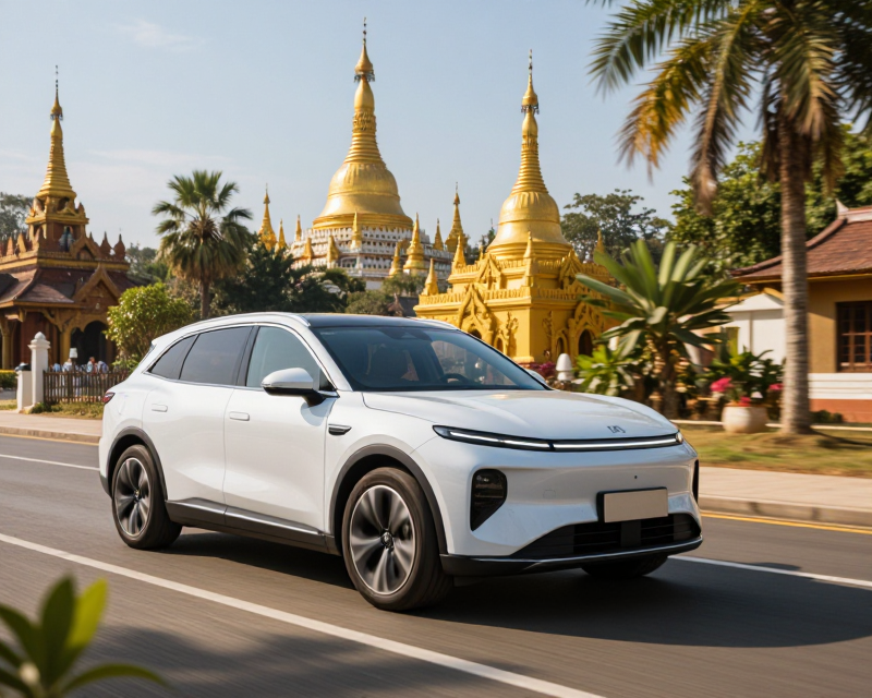Electric SUV in Myanmar