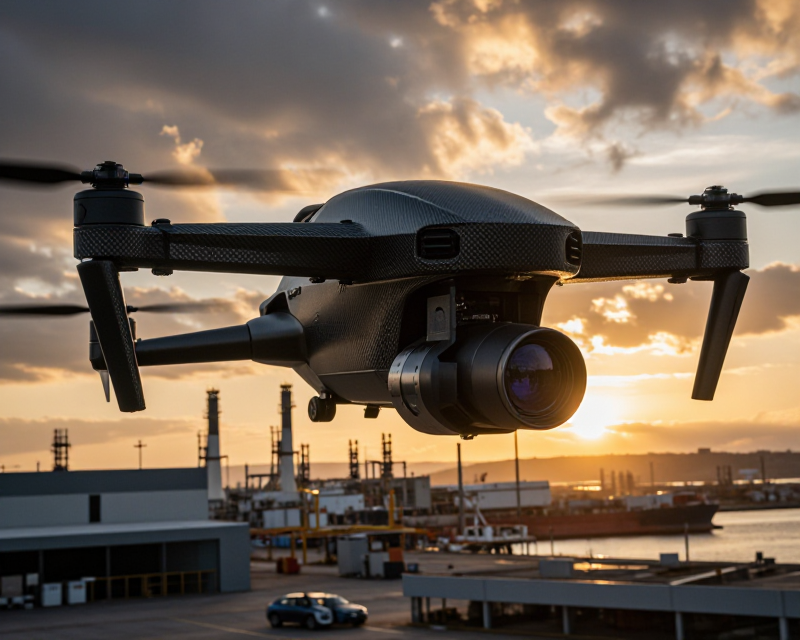 High-tech Drone Security