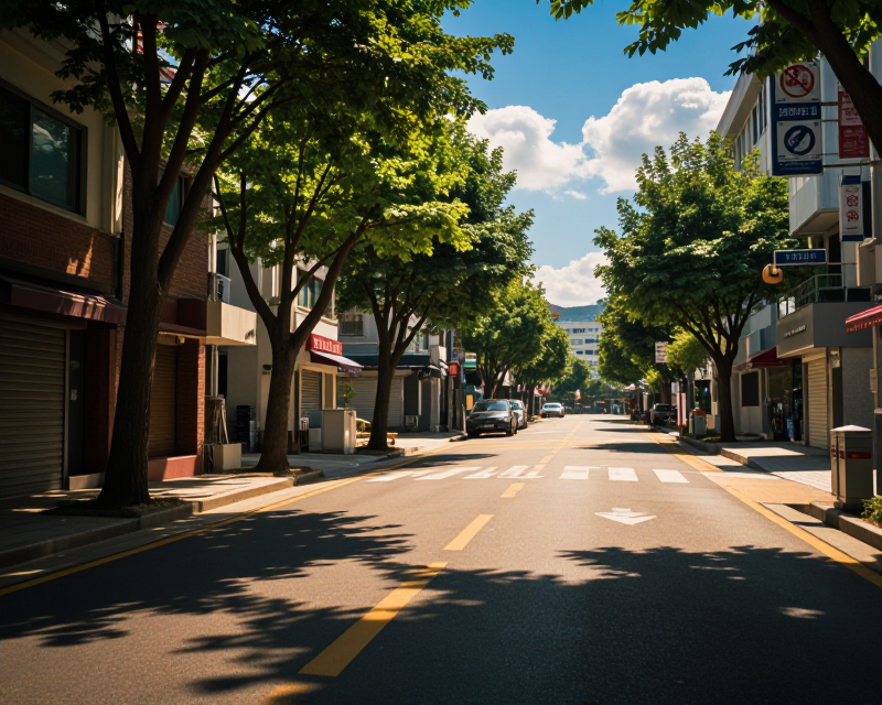 Summer Sunny Day in Seoul