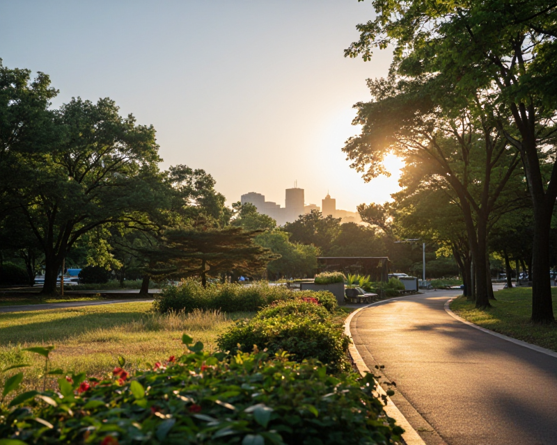 Hopeful Dawn in Seoul