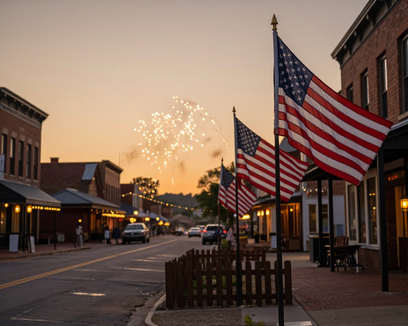 American 250th Anniversary Atmosphere