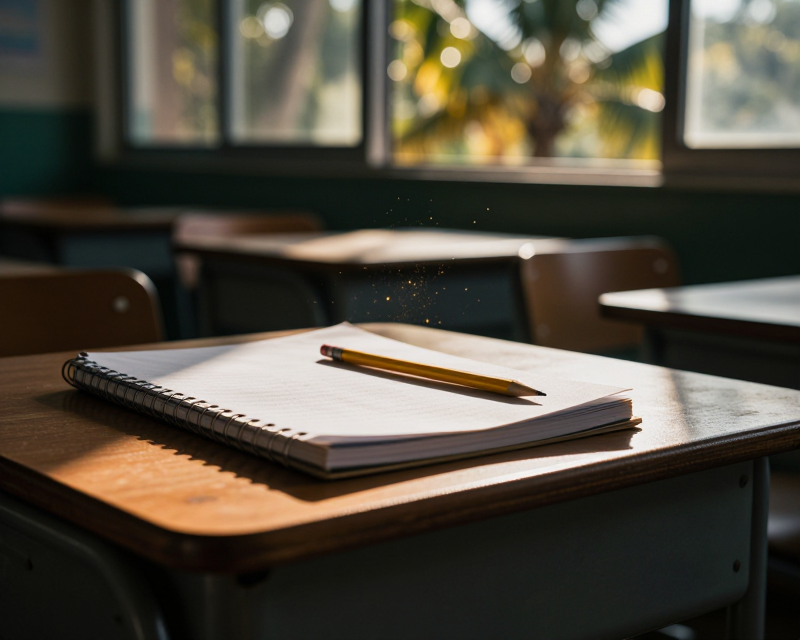 Symbolic Empty Classroom