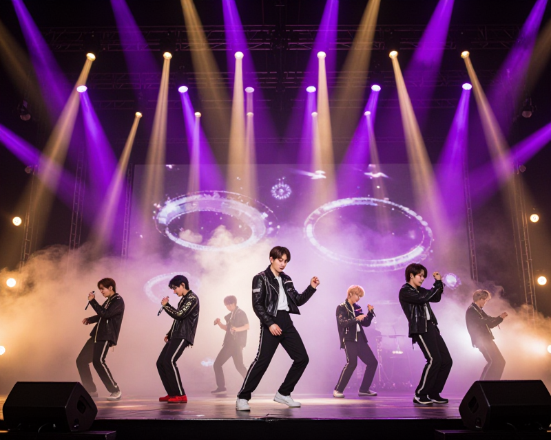 K-pop Stage Atmosphere