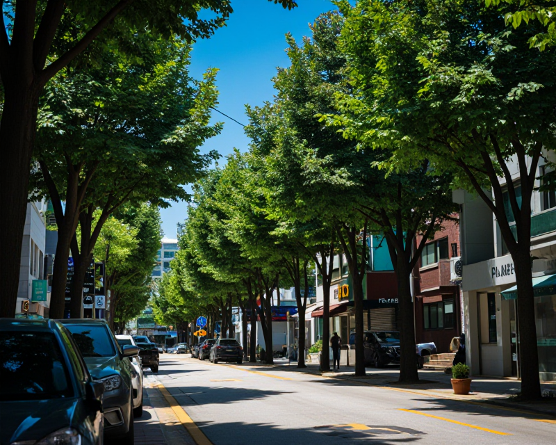 Sunny Day in Seoul
