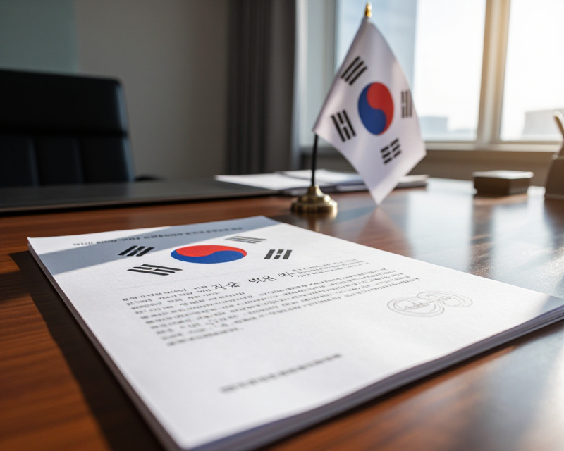 South Korean Diplomatic Office Atmosphere