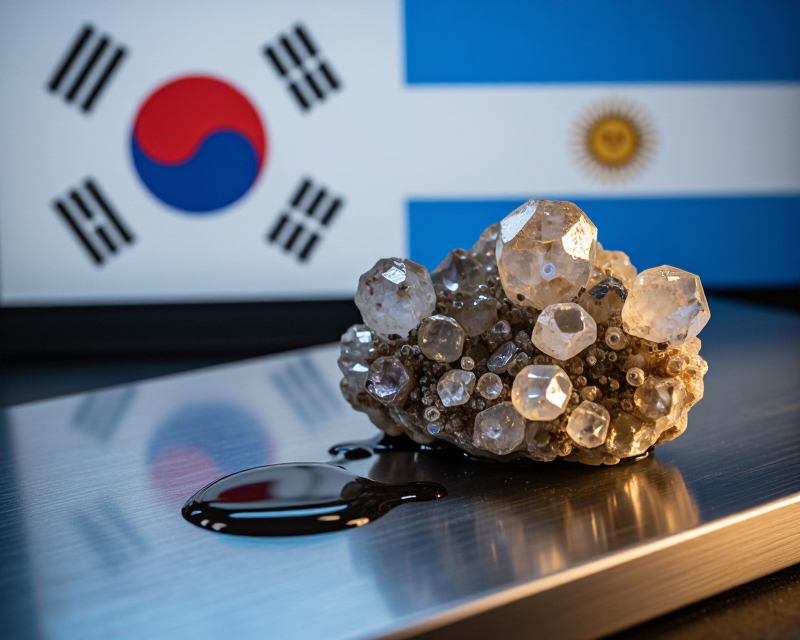 Symbolic representation of Korea-Argentina resource cooperation