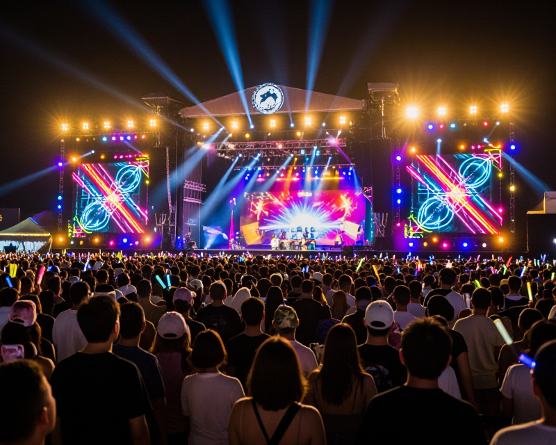 Music Festival Energy